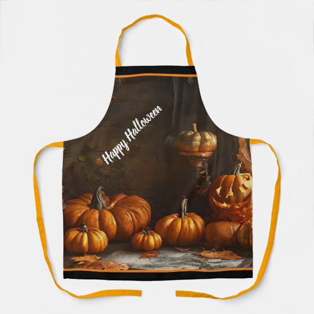 Tablier Collection de la maison Old Happy Halloween (Recto)