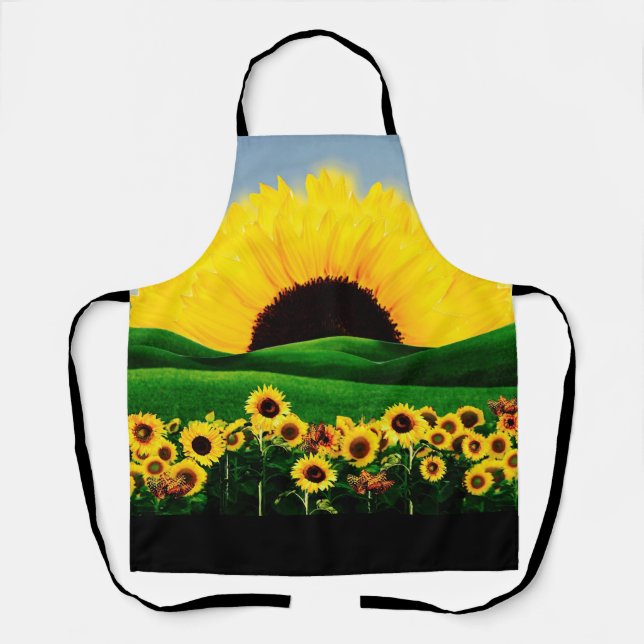 TABLIER COLLINE DU PAYS DE SUNFLOWER (Recto)