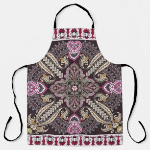 Tablier Coloré vintage mandala motifs sans couture motif
