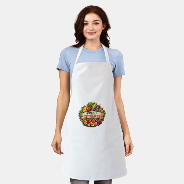 Tablier colorful apron  (Porté)