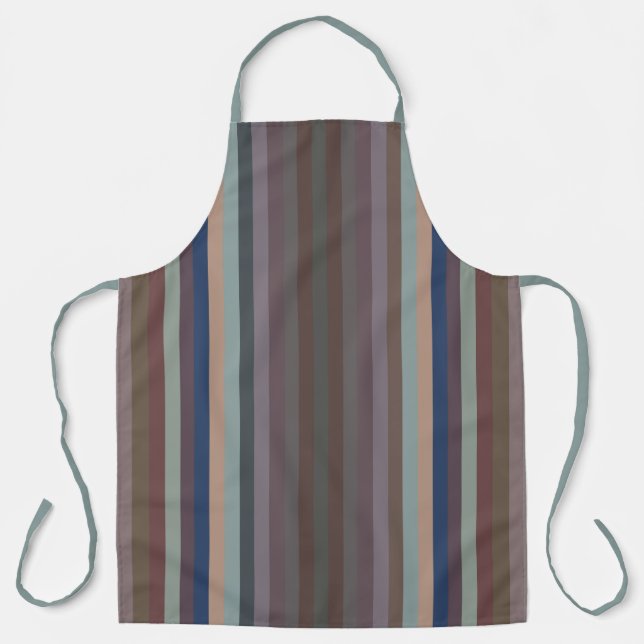 Tablier Colorful Colors Of The Year Vertical Stripes  (Recto)