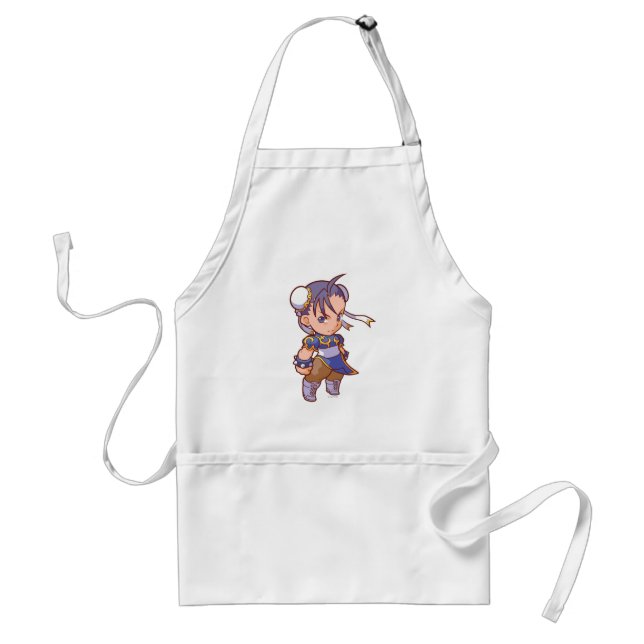 Tablier Combattant Chun-Li 2 de poche (Devant)