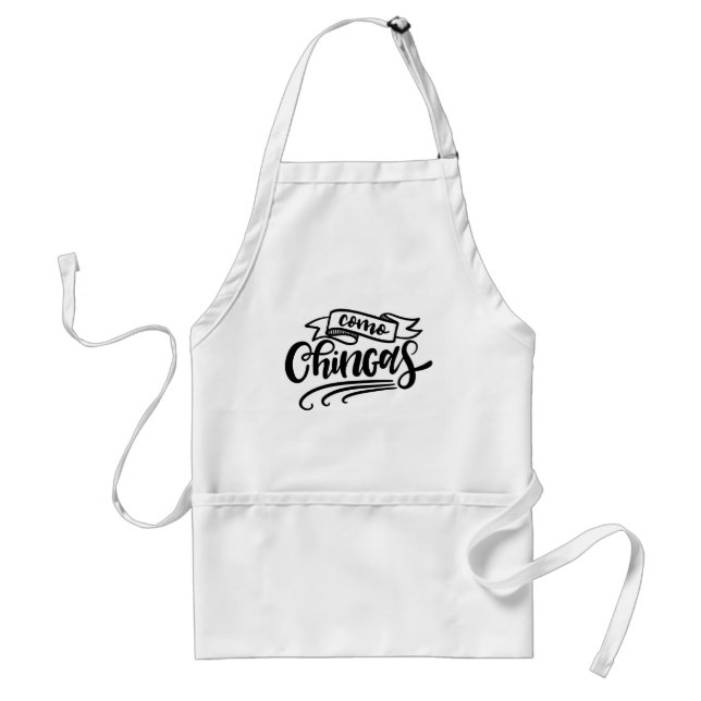 Tablier Como Chingas (Devant)