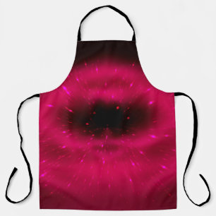 Tablier Composition fractale rose Abstraite. Explosion mag