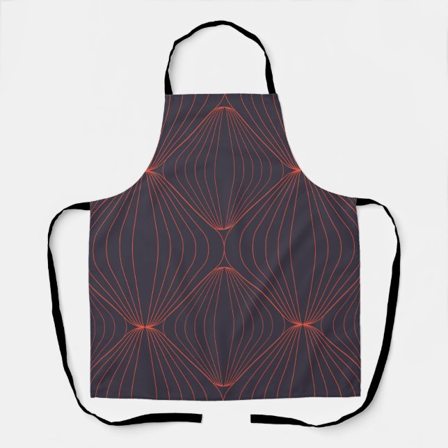 Tablier Concept de Noël moderne et simple motif (Recto)