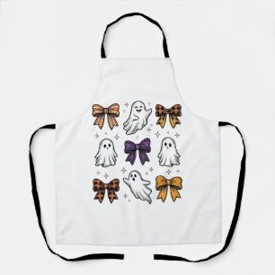 Tablier Conception de chemise fantômes et noeuds Halloween