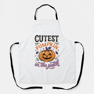 Tablier Conception de chemise Halloween Citrouille la plus