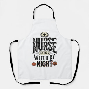 Tablier Conception de chemise Halloween Sorcière de nuit I