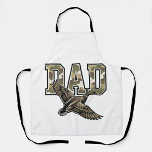 Tablier Conception de chemise vectorielle Camo Papa Canard
