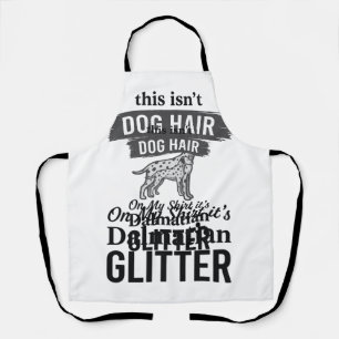 Tablier Conception de citation de cheveux de chien drôle d