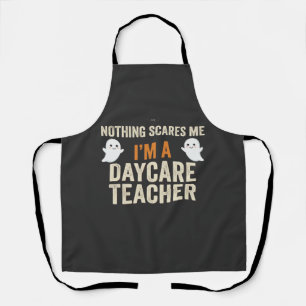Tablier Conception de fantôme Halloween pour enseignant en