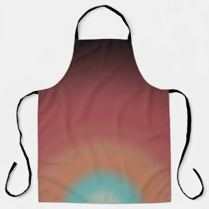 Tablier Conception de l'art du design arc-en-ciel du déser