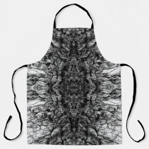 Tablier Conception de motif de photo en noir et blanc d'éc