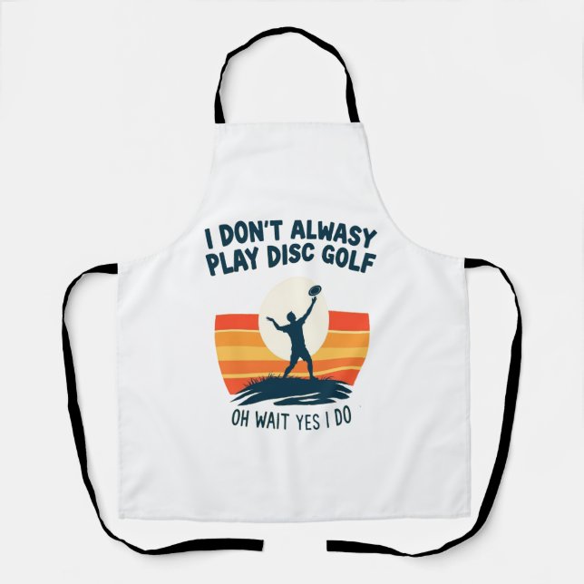 Tablier Conception de T-shirt Disk Golf Lover (Recto)