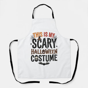 Tablier Conception de T-shirt vintage de costume d'Hallowe