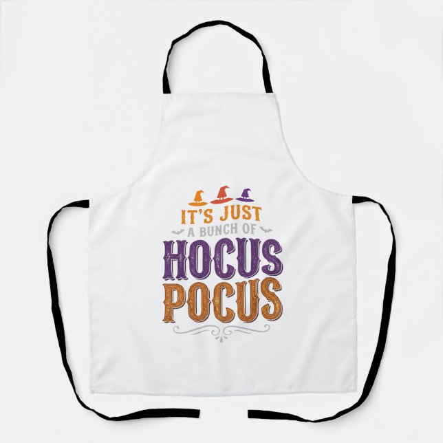 Tablier Conception de typographie Halloween Hocus Pocus vi (Recto)
