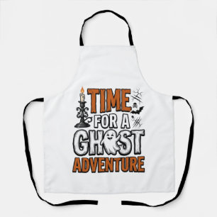 Tablier Conception de typographie vintage Halloween Aventu
