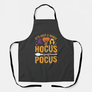 Tablier Conception de vecteur de sorcière de Hocus Pocus H