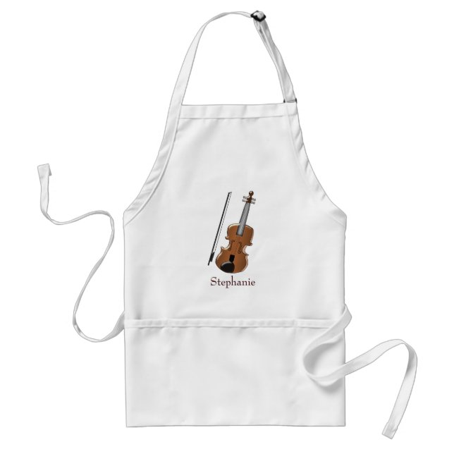 Tablier Conception de violon (Devant)