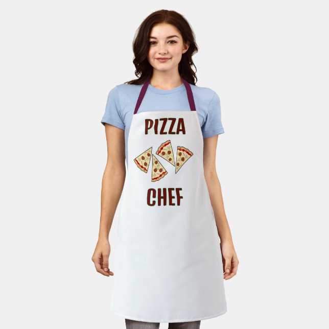 Tablier Conception des tranches de pizza (Porté)
