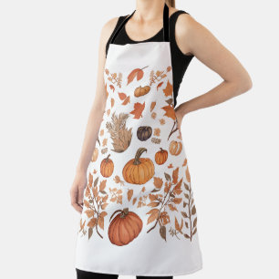 Tablier Conception motif d'automne
