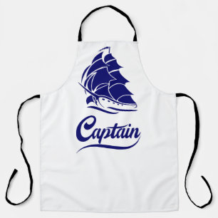 Tablier Conception nautique d'ancre de voilier capitaine