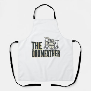 Tablier Conception vectorielle de citation de batteur Drum