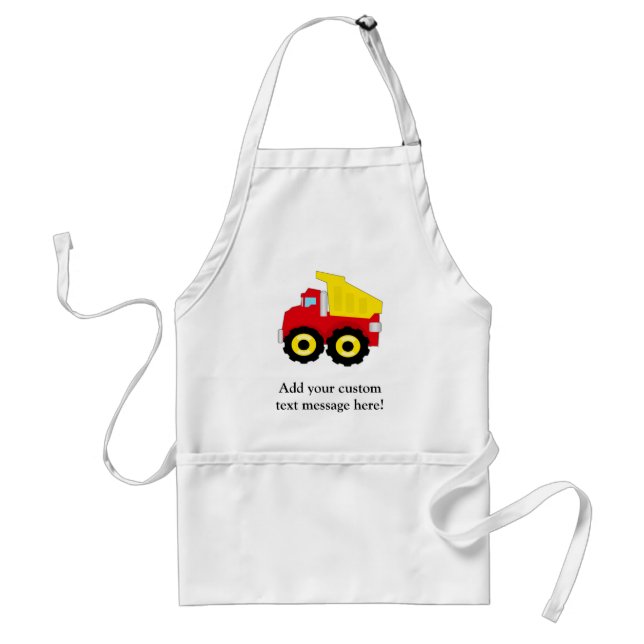 Tablier Construction Dumptruck d'enfants (Devant)