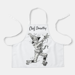 Tablier Contes de fées Vintage Wizard of Oz, l'épouvantail