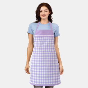 Tablier Contrôle En vichy Apron Lavender