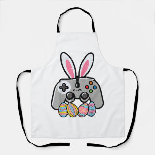 Tablier Contrôleur de jeu de Pâques Lapin Oreilles Garçons