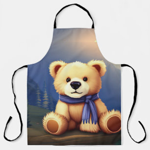 Tablier Cook en style with Our Teddy Bear Kitchen Apron