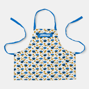 Tablier Cookie Monster   C est pour motif cookie