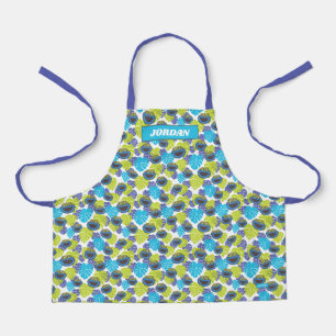 Tablier Cookie Monster Motif tropical 2