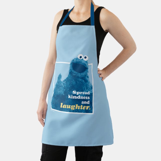 Tablier Cookie Monster | Propager la gentillesse et le rir (Insitu)