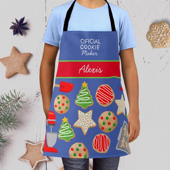 TABLIER COOKIES DE NOËL (Créateur téléchargé)