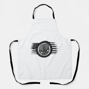 Tablier Cool Pickleball Sport USA Grunge Flag - Pickleball