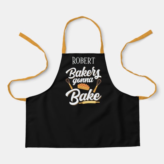 Tablier Cool unisex enfants ajouter nom boulangeries va fa (Recto)