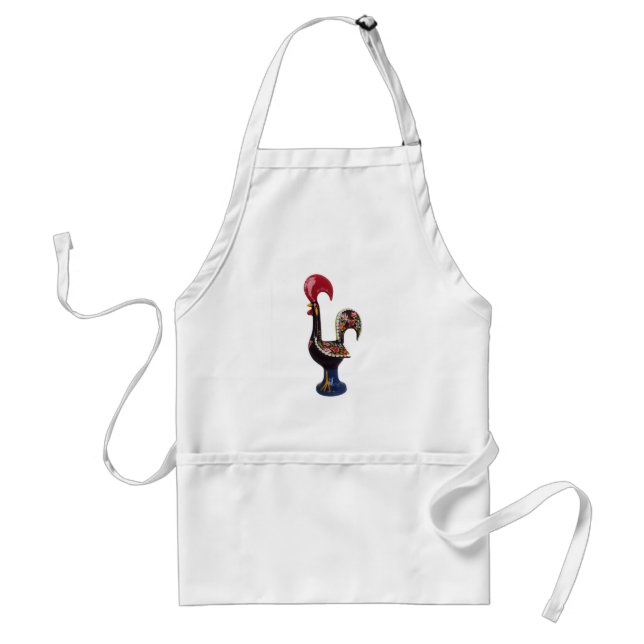Tablier Coq chanceux portugais (Devant)