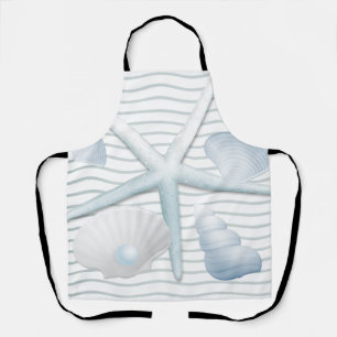 Tablier Coquillages et perles