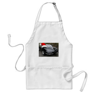 Tablier Corvette de Noël - Fenêtre Split noir
