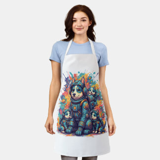Tablier Cosmic Pups Astro Crew - Apron