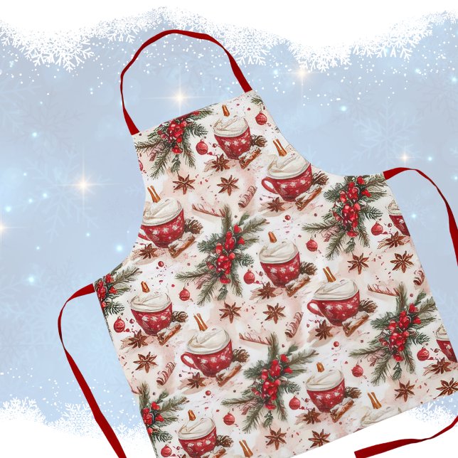 Tablier Cosy Christmas Hot Cocoy (cosy christmas 1)