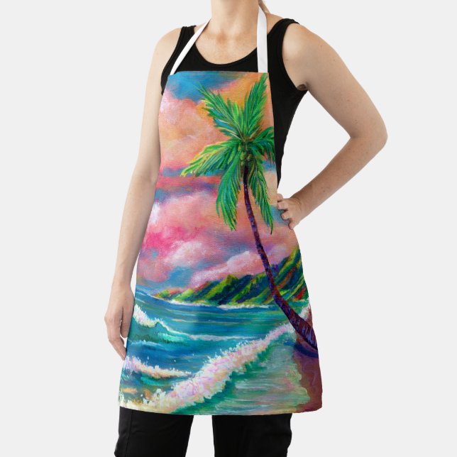 Tablier Côte tropicale Na Pali de Kauai Kitchen Apron (Insitu)