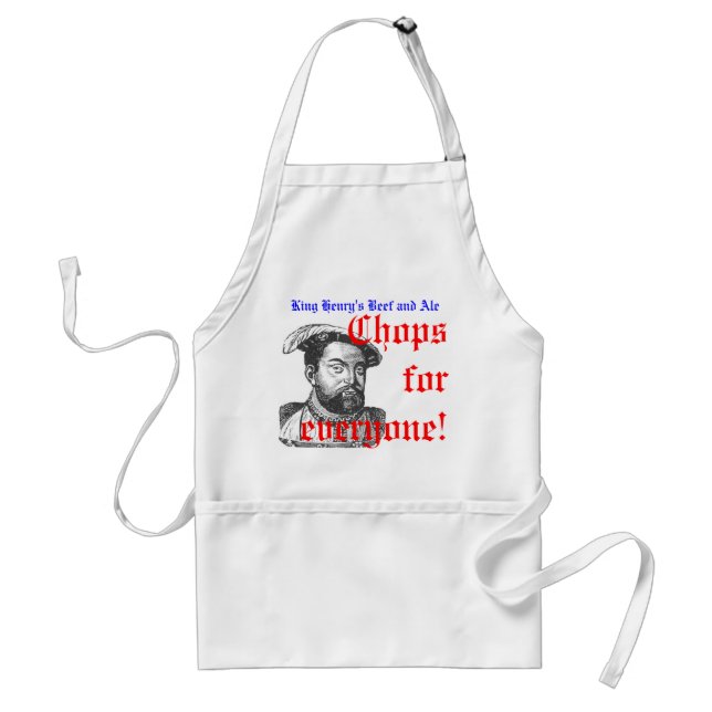 Tablier Côtelettes pour chacun ! (Devant)