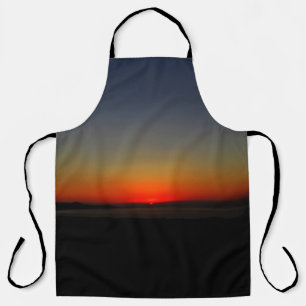 Tablier Coucher de soleil dans l'eau