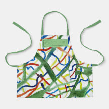 Couleur Aquarelle Abstraite Couleur De Motif Vert