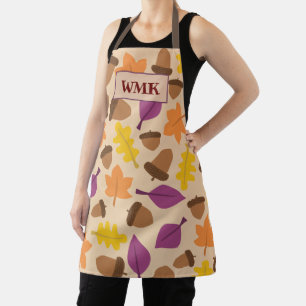 Tablier Couleurs D'Automne Tout-En-Dessus Personnalisées I