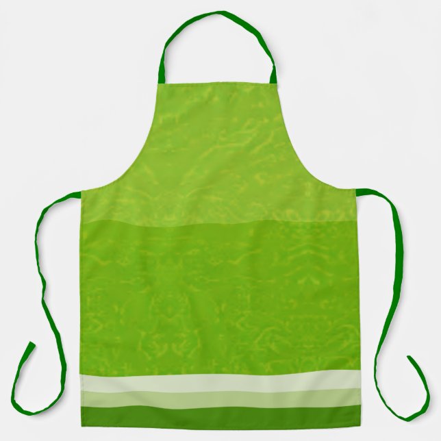Tablier Couleurs de tranche de fruits de citron vert juteu (Recto)