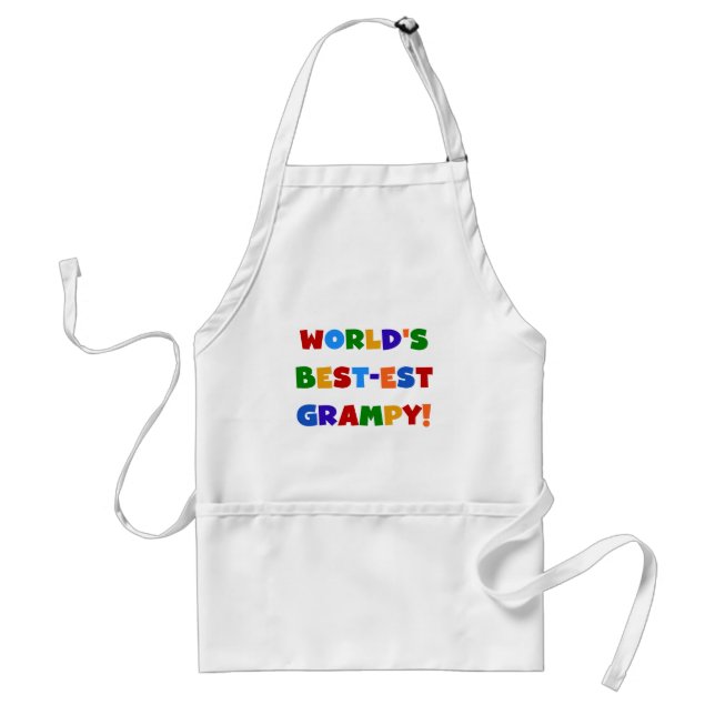 Tablier Couleurs vives T-shirts et cadeaux les plus grampé (Devant)